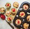 Muffin Tin, 12-Well Nonstick Cupcake Pan Set of 2, Heavy Duty Steel Muffin Pan